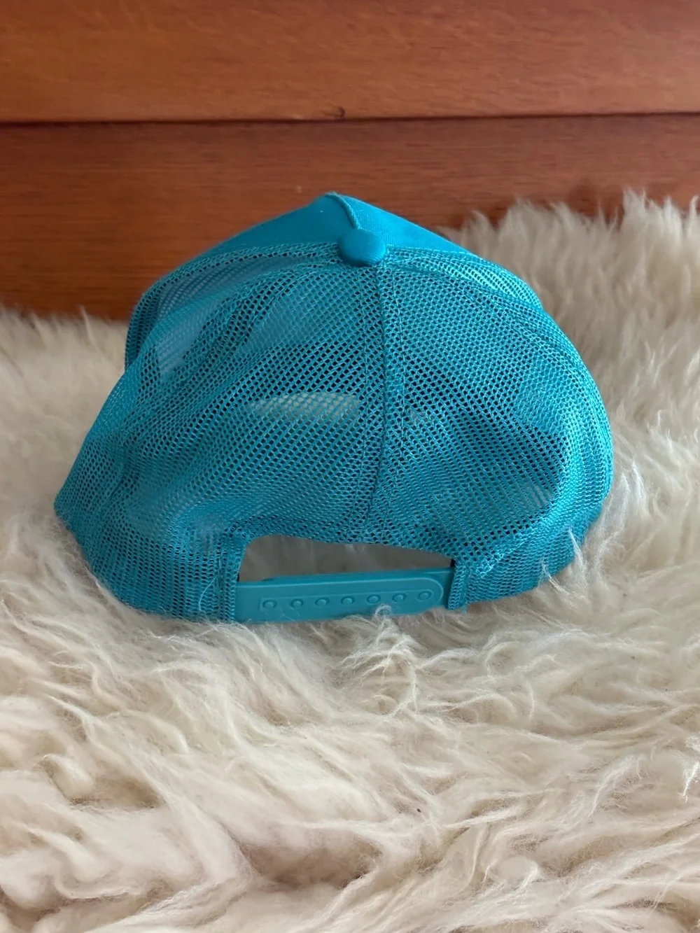 Cabela's Teal Blue Mesh Logo Cap